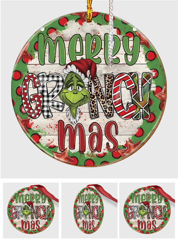 Merry Christmas - Stole Christmas Ornament Grinch Christmas Ornaments - Image 5