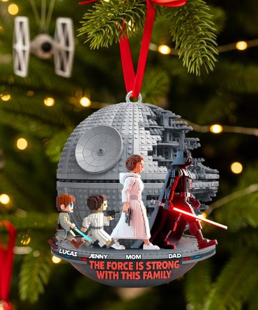 Personalized Gifts For Family, Christmas Family Acrylic Ornament 02Ohtn080925