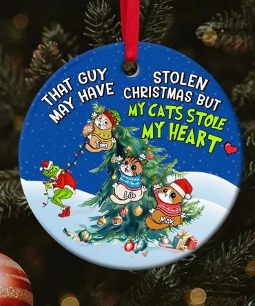 Personalized Gifts For Cat Lover Christmas Ornament 03Acpu211024