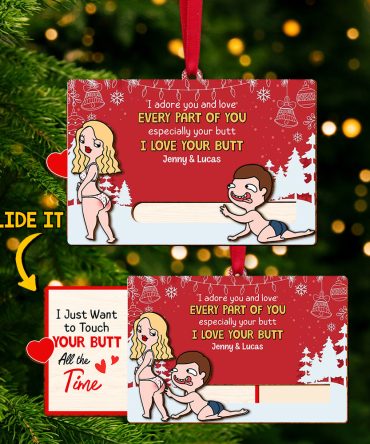 Personalized Gifts For Couple Wooden Slider Ornament 04Ohtn181024Hh