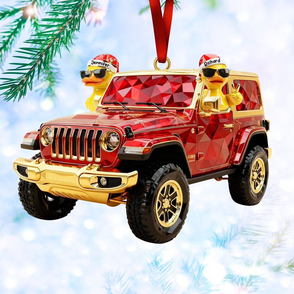Jolly Off-Road Ride With Duck Gang - Personalized Gifts For Off-Road Lovers 01Qhqn161025