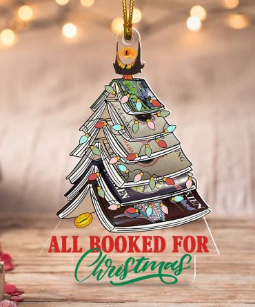 Gifts For Book Lovers Christmas Tree Ornament 05Hudt161024