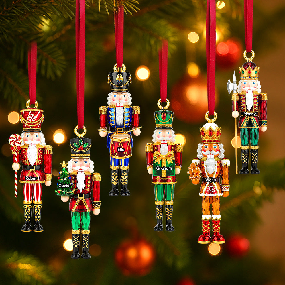 Personalized Gifts For Christmas, Nutcracker Custom Shape Acrylic Ornament 03Pgmg300825