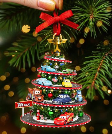 Cute Cars Personalized Gifts For Cartoon Fans Christmas Ornament 01Tota150925