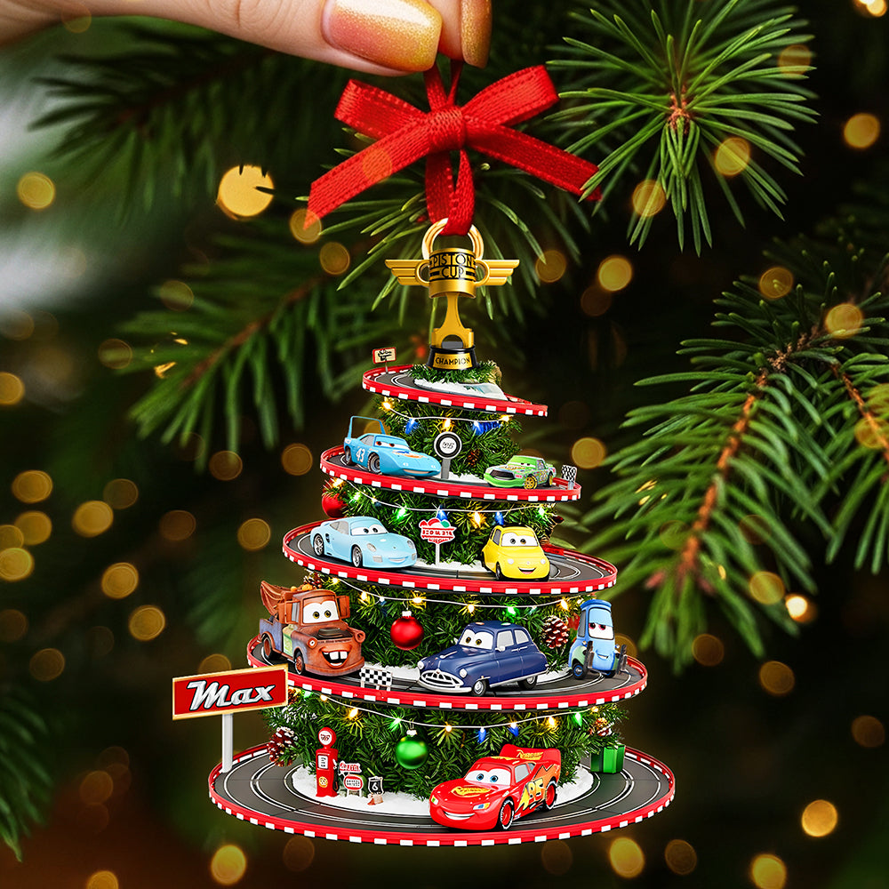 Cute Cars Personalized Gifts For Cartoon Fans Christmas Ornament 01Tota150925