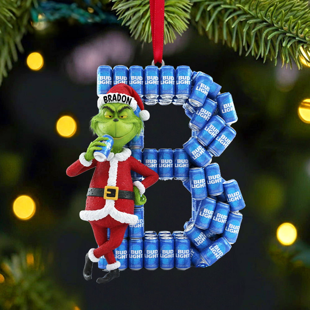Personalized Gifts For Drinking Lovers Christmas Ornament 02Natn101025