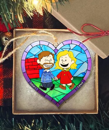 Personalized Gifts For Couple Christmas Ornament, Hand In Hand Forever 04Qhqn051024Da