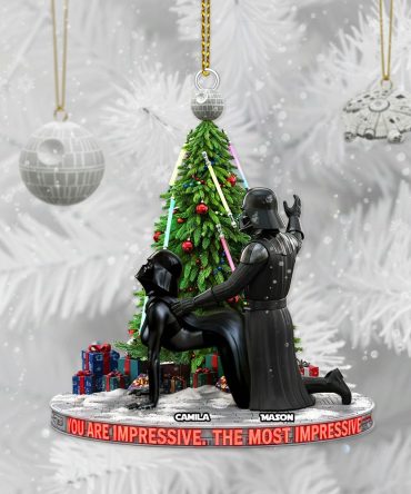 Dark Humor Couple Ornament, Personalized Gifts For Couple 04Qhmg011025