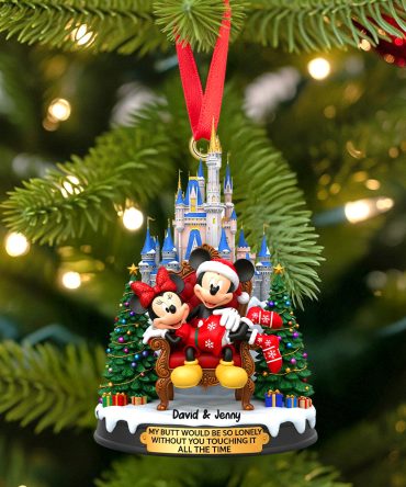 Personalized Gifts For Couple Christmas Ornament 03Natn160925