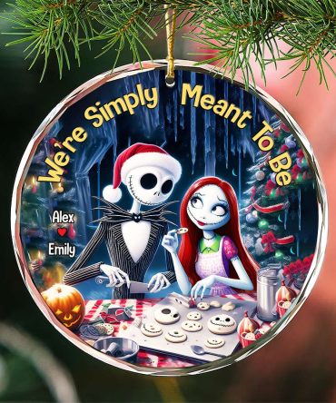 Skeleton Couple Ornament - Baking Couple - Personalized Christmas Gifts For Couples