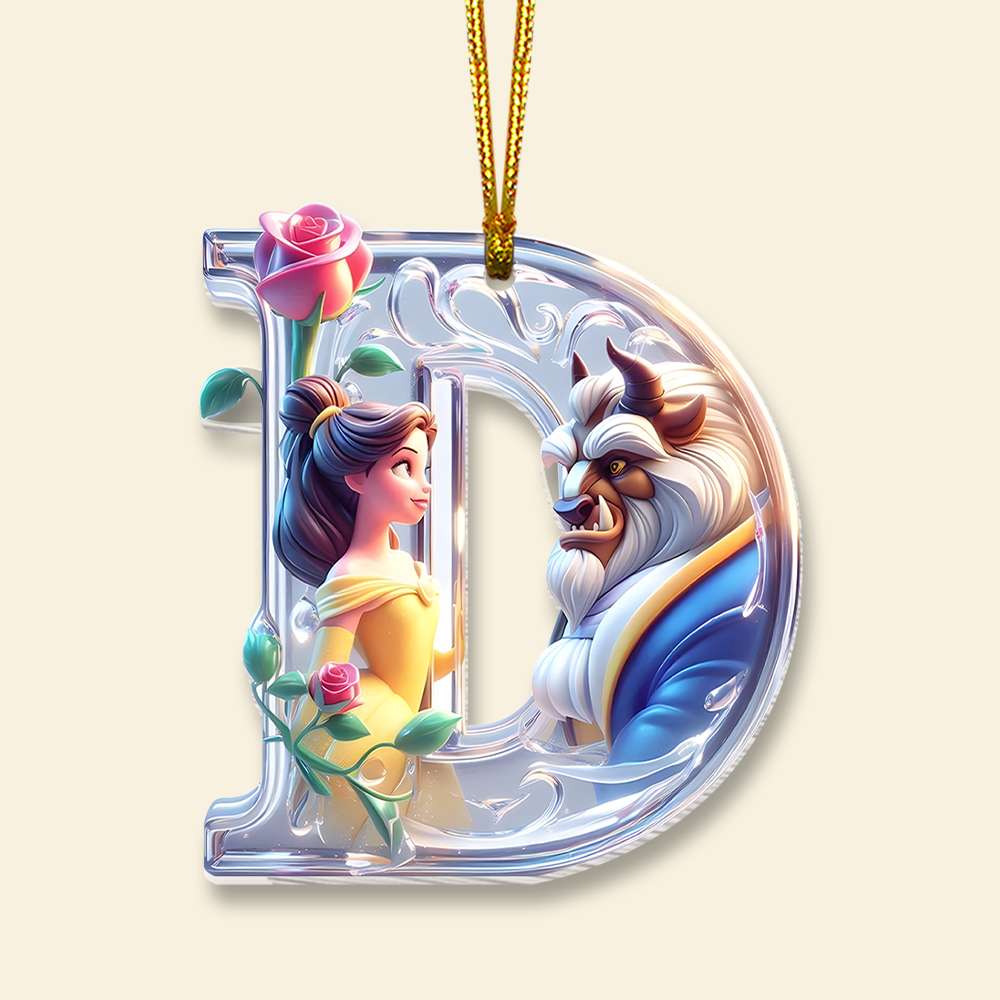 Custom Alphabet Letter Christmas Gifts For Movie Lovers Acrylic Ornament 03Ohmh211024 - Image 5