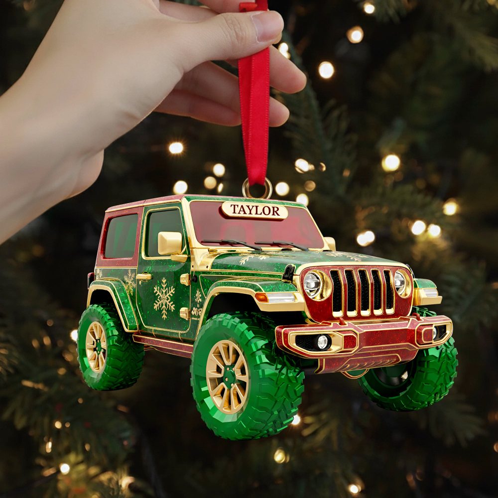 Jolly Off-Road Christmas Ornament Personalized Gifts For Off-Road Lovers 02Qhlu161025