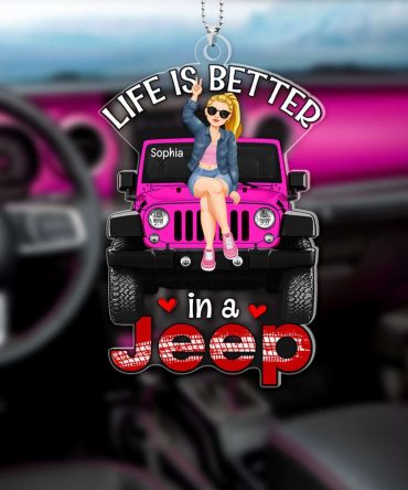 Personalized Gifts For Car Lovers Car Hanging Ornament 03Kaqn180724Pa