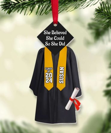 Personalized Christmas Gift For Graduation Ornament 01Ohmh021024
