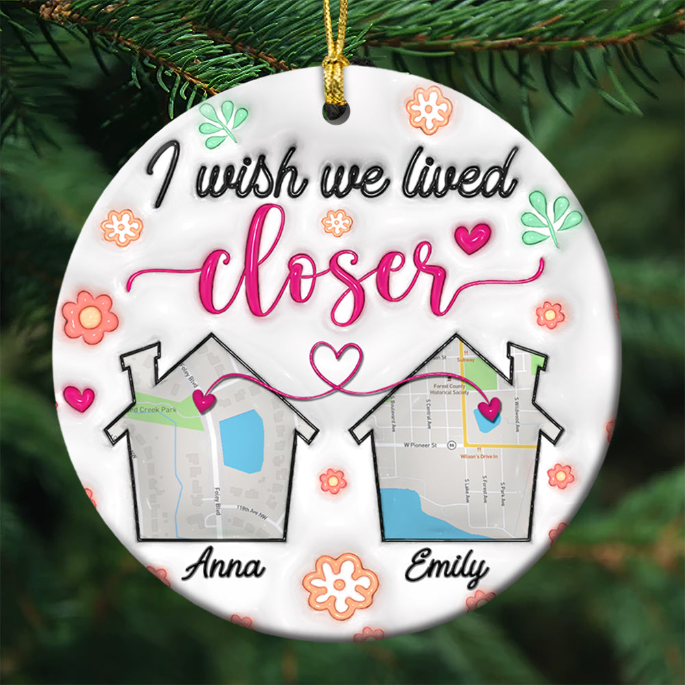 Personalized Gifts For Besties Christmas Ornament 02Pgqn231024