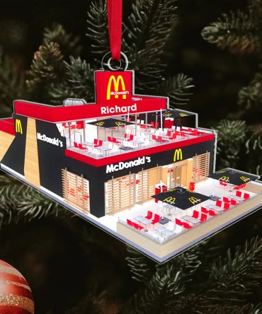 Personalized Gifts For Fast Food Lovers Acrylic Ornament 01Kaqn261124