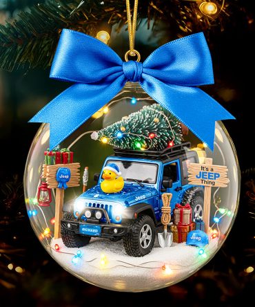 Personalized Gifts For Car Lovers Christmas Ornament 03Hyqn011025