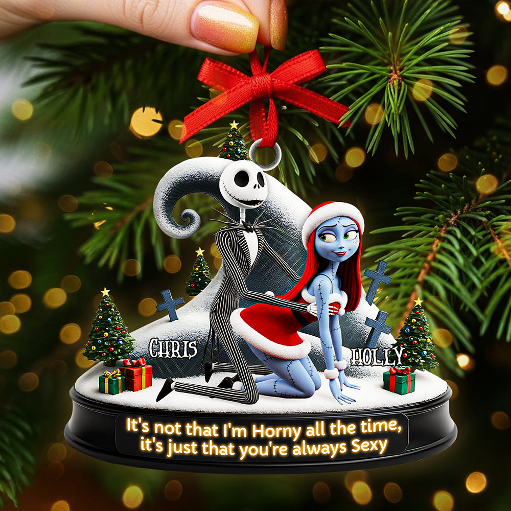 Personalized Gifts For Couple Christmas Ornament 03Ohta130925 - Image 2
