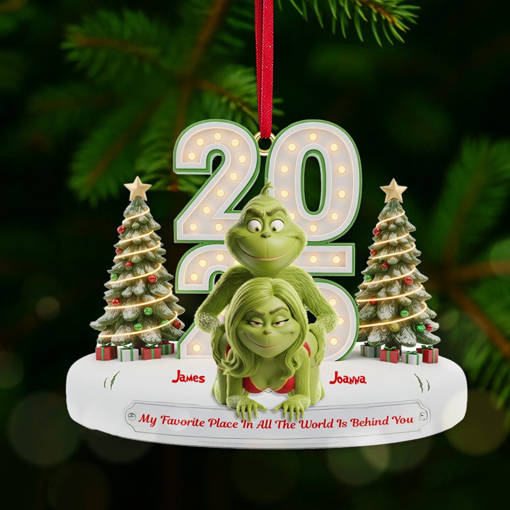 Personalized Gifts For Couple Christmas Ornament 01Ohmg181025