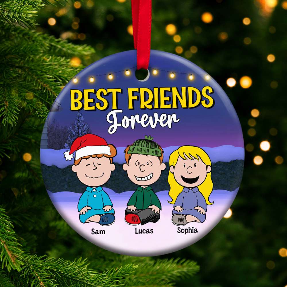 Gift For Friends, Personalized 04Ohtn251023Hh Ornament, Christmas Ornament, Xmas Gifts