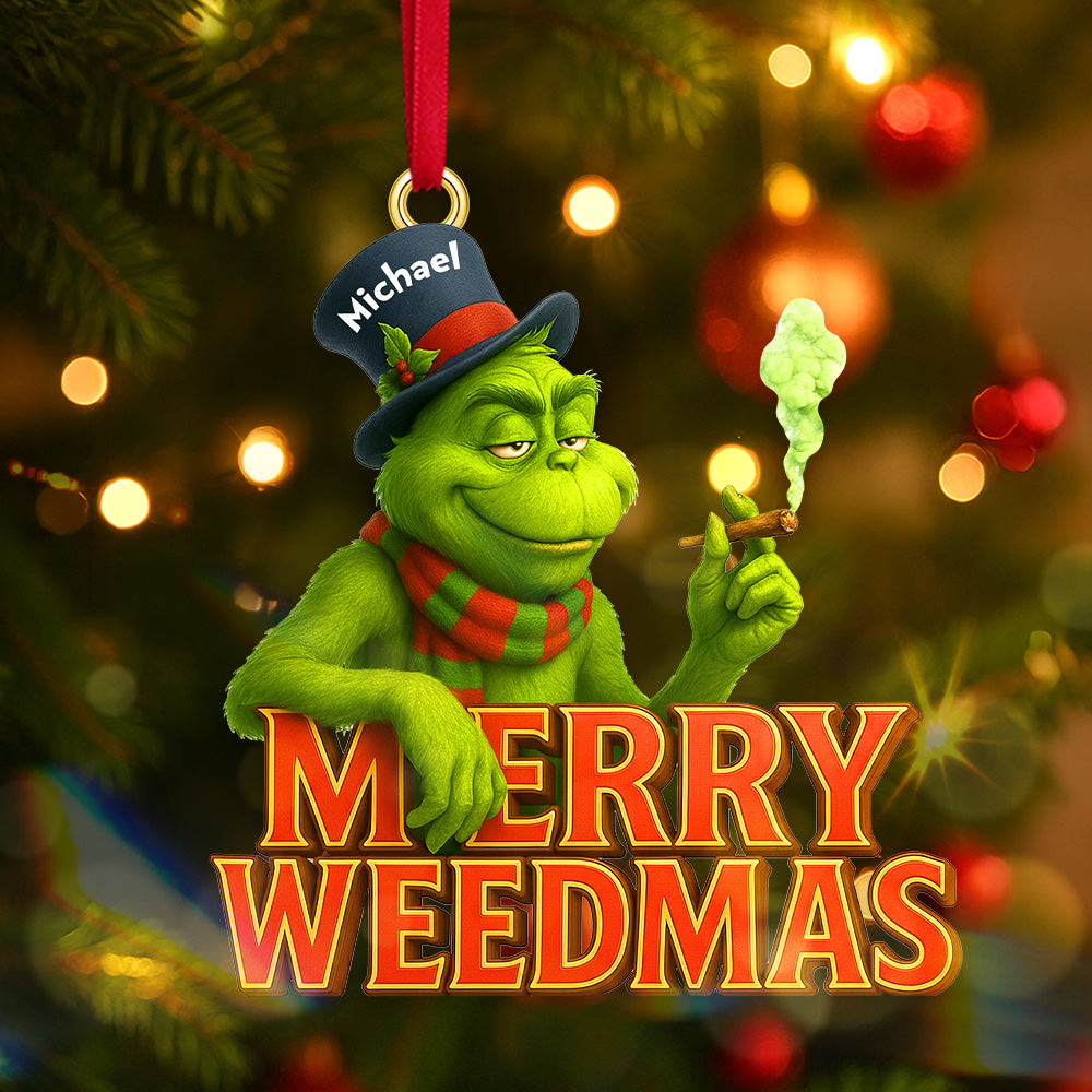 Personalized Gifts For Christmas, Green Goblin Acrylic Ornament 02Ohmg090925