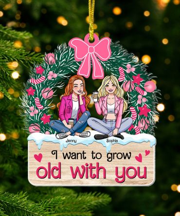 Personalized Gifts For Couple Christmas Ornament 01Xqtn161024Hh