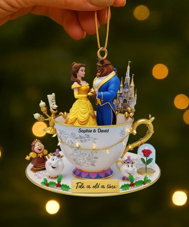 Fairy Tales Christmas Acrylic Ornament Personalized Gifts For Couple 04Ohtn140825
