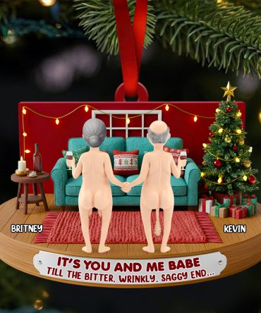 Couple Forever Christmas Ornament Personalized Gifts For Couple 02Nadt241025