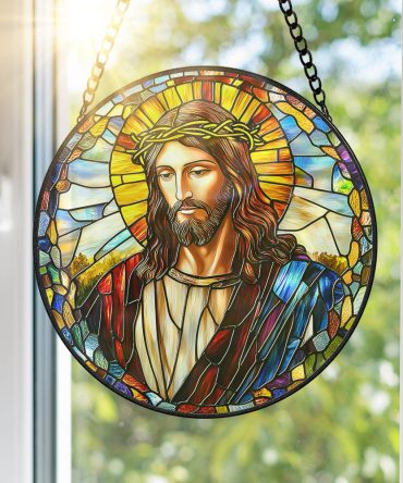 Gifts For Christian Jesus Stained Glass 01Huqn060325