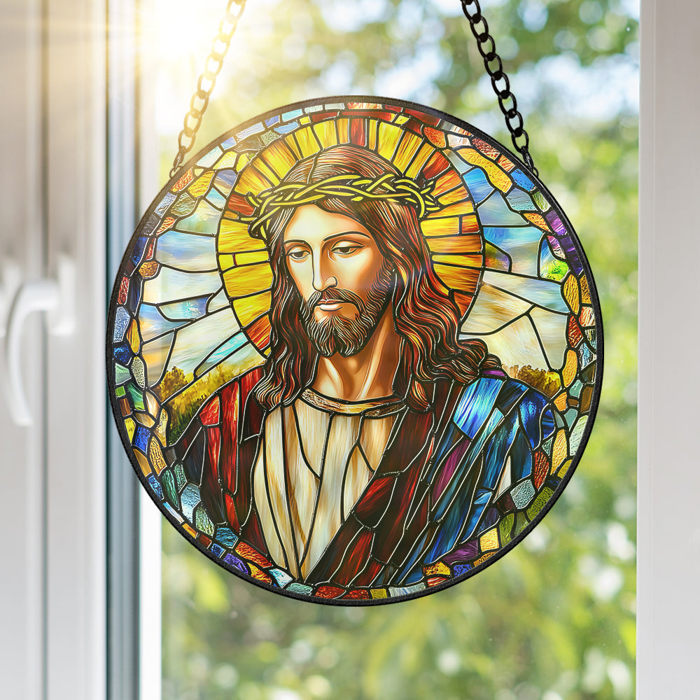 Gifts For Christian Jesus Stained Glass 01Huqn060325
