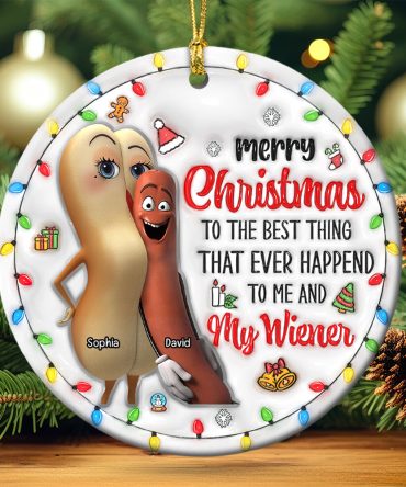 Personalized Gift For Couples, Christmas  Ornament 06Ohqn151024
