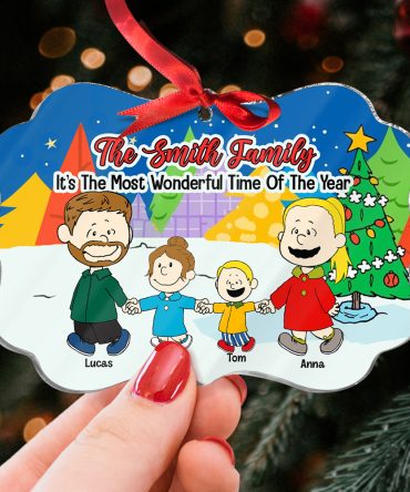 Personalized Gifts For Family Acrylic Ornament 05Xqtn230724Da