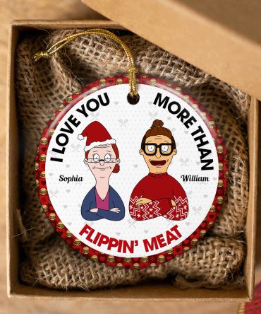 Personalized Gifts For Couple Christmas Ornament 01Todt121124Hg