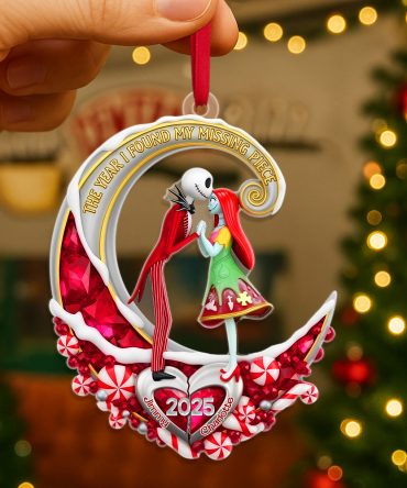 Personalized Gifts For Christmas, Couple Acrylic Ornament 04Tgmg150825