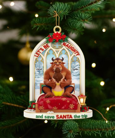Personalized Funny Gifts For Couple Christmas Ornament 03Natn110925