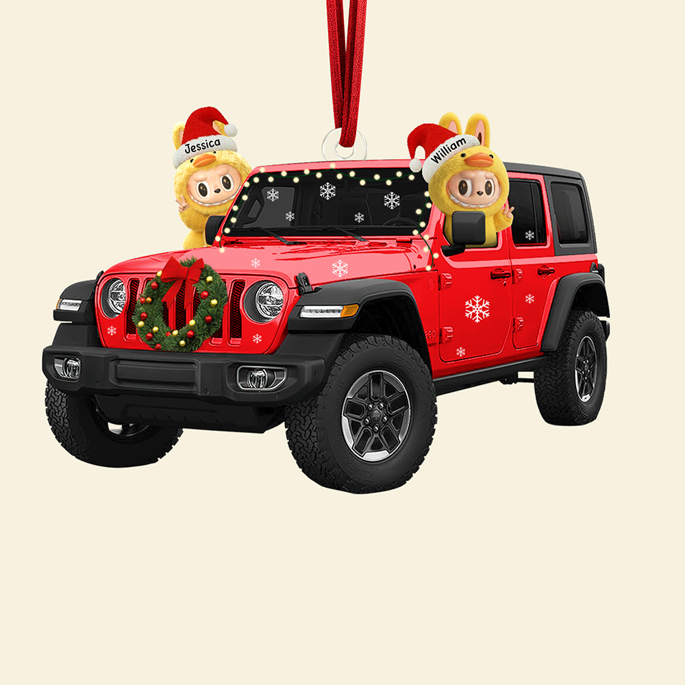 Monster Duck Off-Road Christmas Ornament, Personalized Gifts For Off-Road Lovers 03Qhqn090925 - Image 4