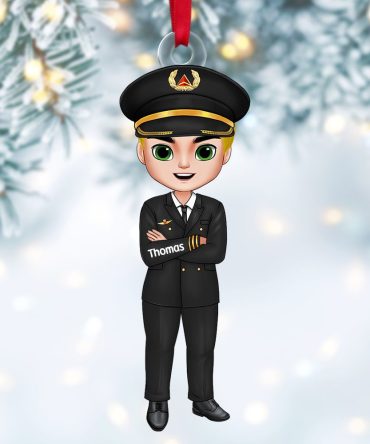 Personalized Gift For Pilot Acrylic Ornament 03Acpu121124
