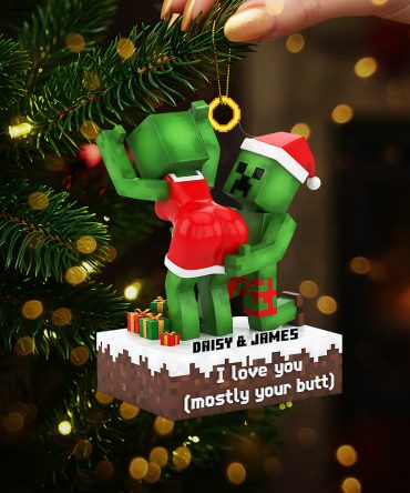 Personalized Gifts For Christmas Couple Acrylic Ornament 01Nata120925
