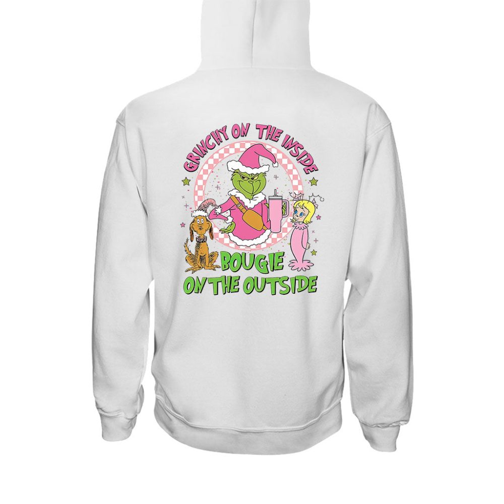 In The Inside Stole Christmas T-Shirt And Hoodie Grinch T Shirt And Hoodie, Tee And Hoodie, Tshirt And Hoodie - Image 3