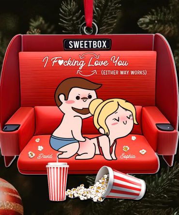 Personalized Gift For Couples, Naughty Couple Movie Acrylic Ornament 06Ohqn101024Hh