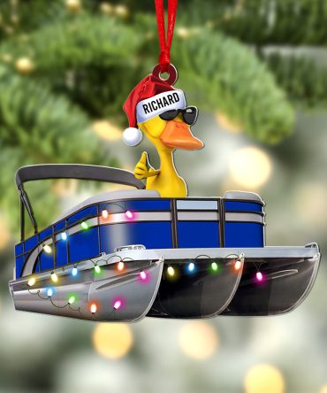 Pontoon Duck Journey Christmas Ornament 03Qhqn200922