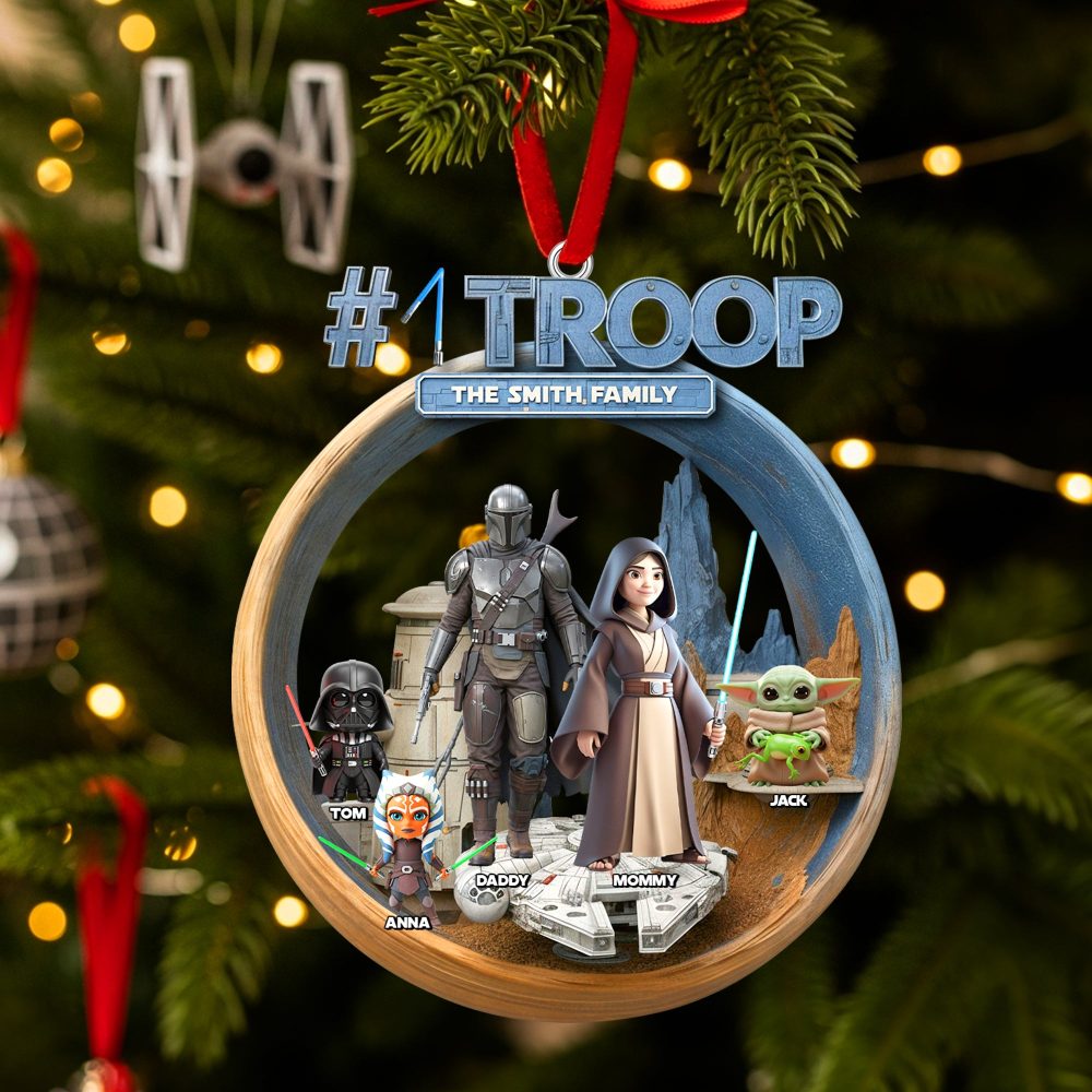 Family Acrylic Ornament - Personalized Gifts For Family 02Qhtn260925