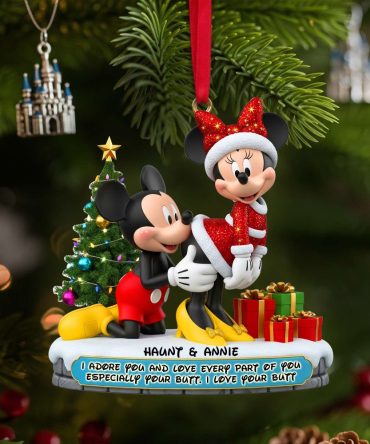 Couple Ornament - Personalized Gifts For Couple Christmas Ornament 06Ohlu120925