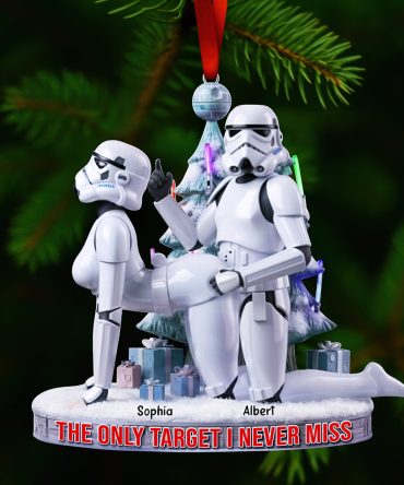Fun Troop Couple Ornament - Personalized Gifts For Couple 02Qhqn021025
