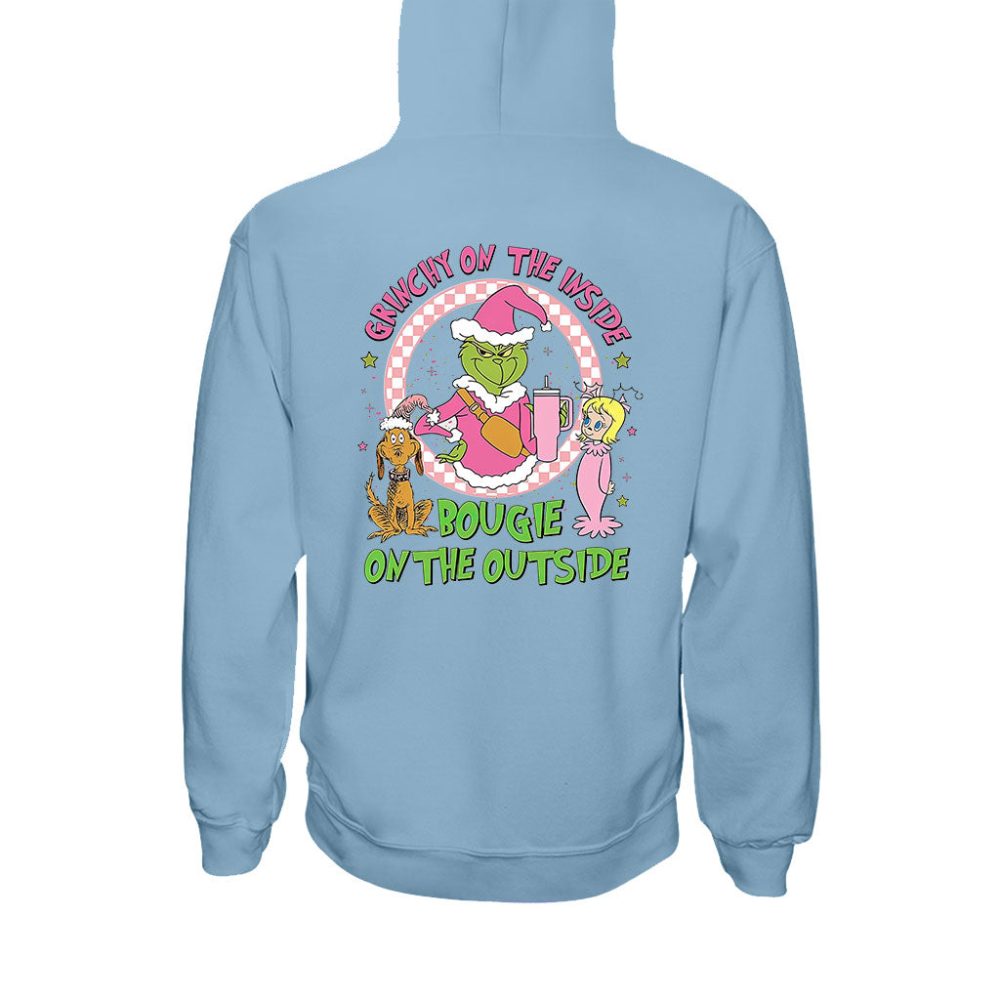 In The Inside Stole Christmas T-Shirt And Hoodie Grinch T Shirt And Hoodie, Tee And Hoodie, Tshirt And Hoodie - Image 2