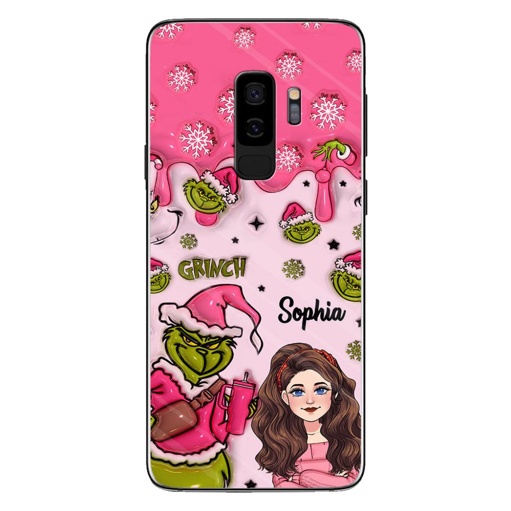 In My Grinch Era - Personalized Stole Christmas Phone Case Grinch Phone Case - Image 2