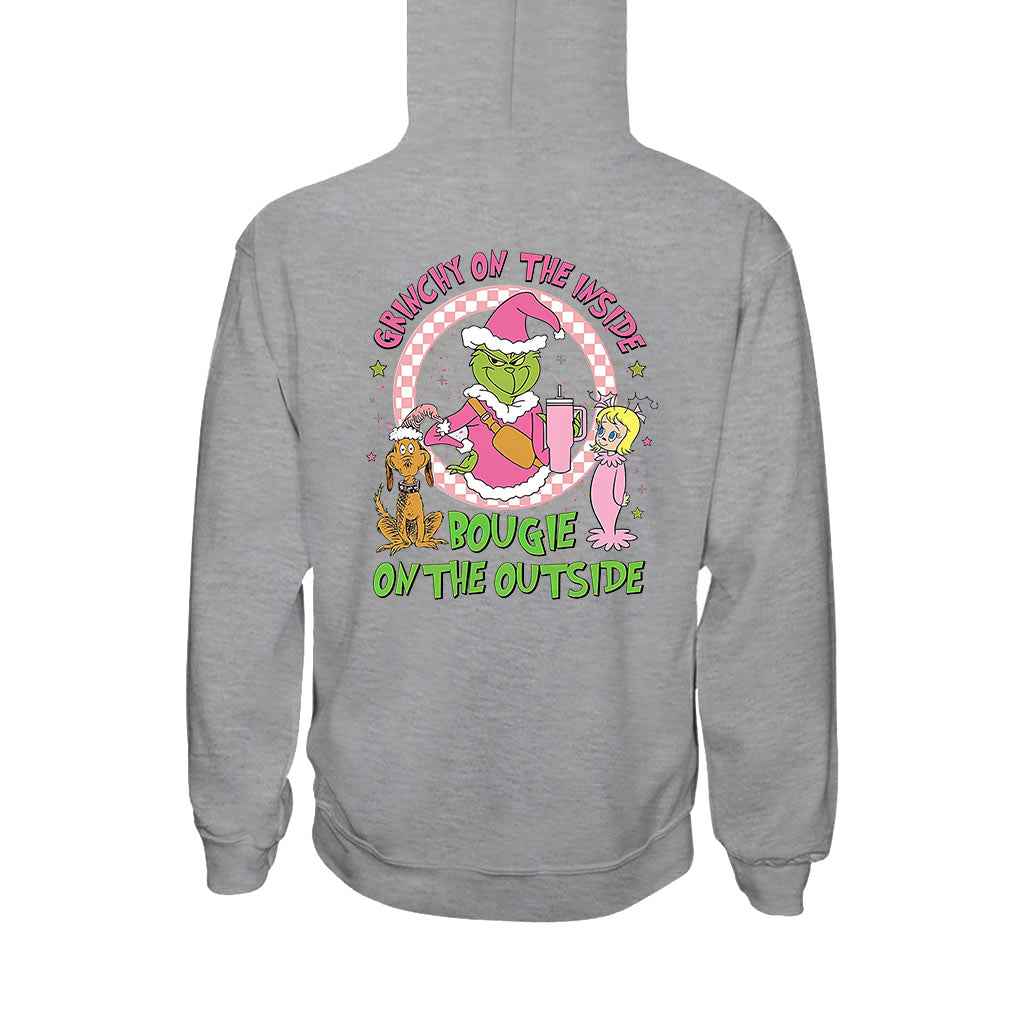 In The Inside Stole Christmas T-Shirt And Hoodie Grinch T Shirt And Hoodie, Tee And Hoodie, Tshirt And Hoodie - Image 4