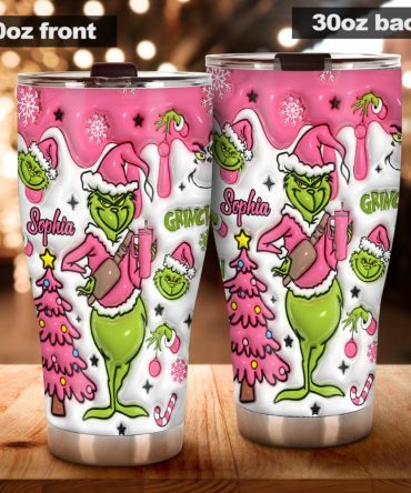 Any Name - Personalized Tumbler Grinch Tumbler
