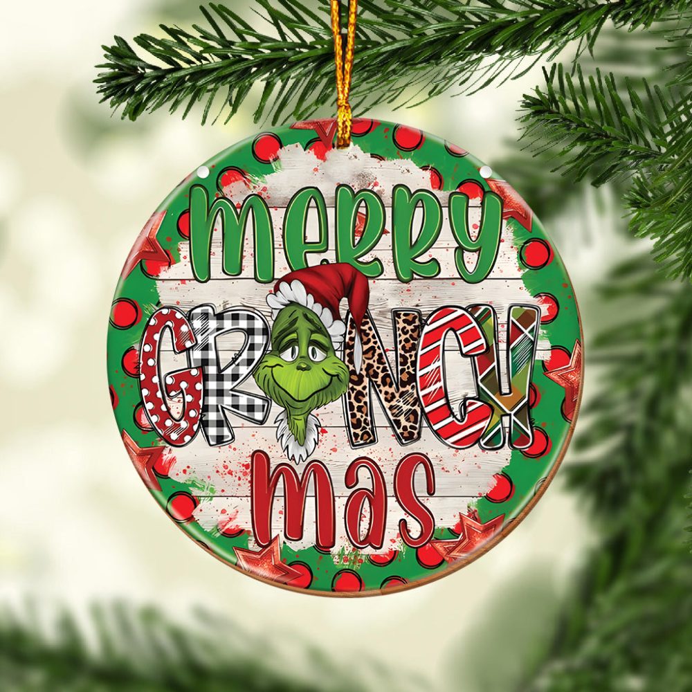 Merry Christmas - Stole Christmas Ornament Grinch Christmas Ornaments - Image 2