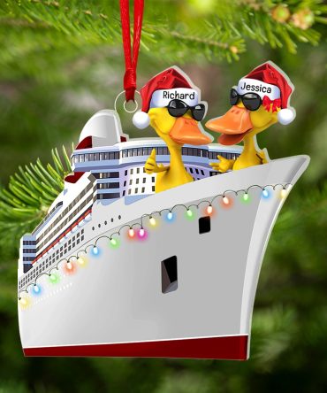 Personalized Gifts For Duck Lovers Christmas Ornament 06Qhqn300923 Cruising Duck